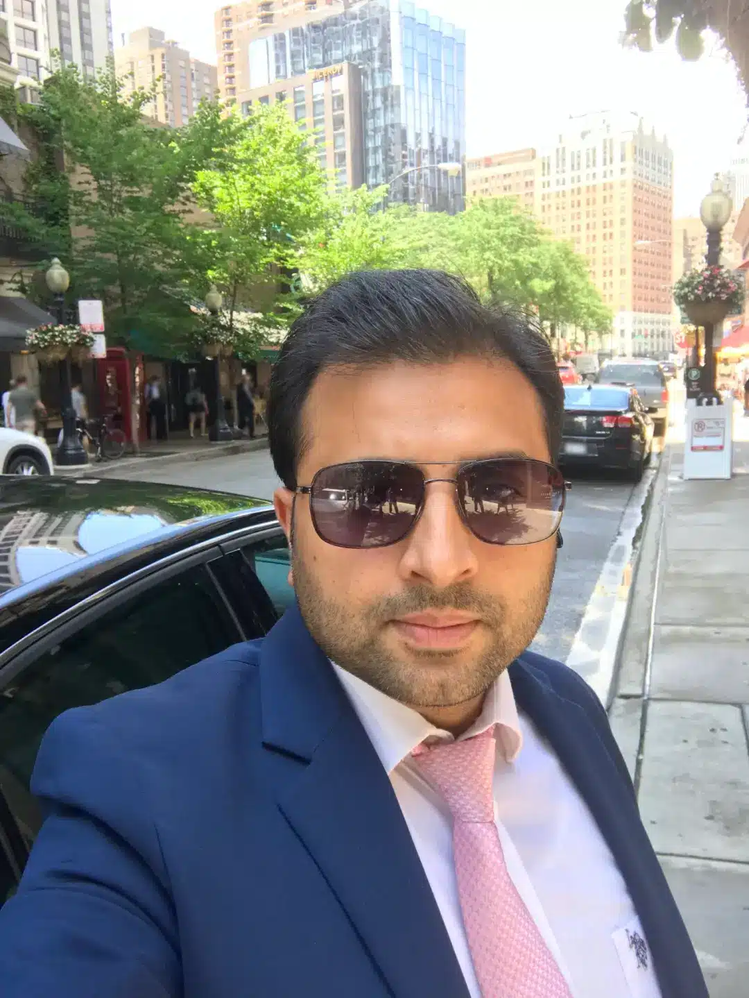 Our Chauffeur With Sedan Car