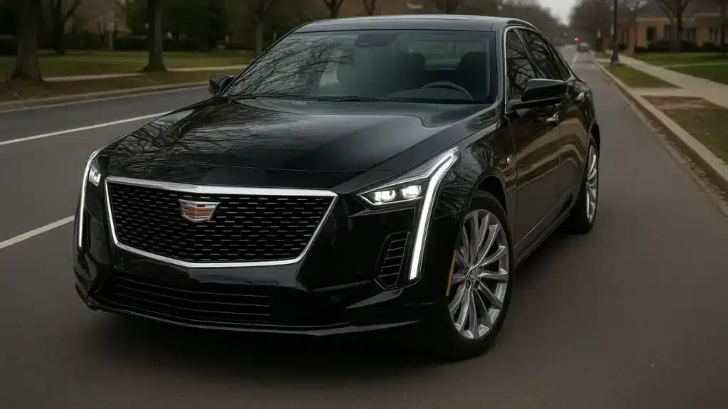 Luxury Black Car CT6