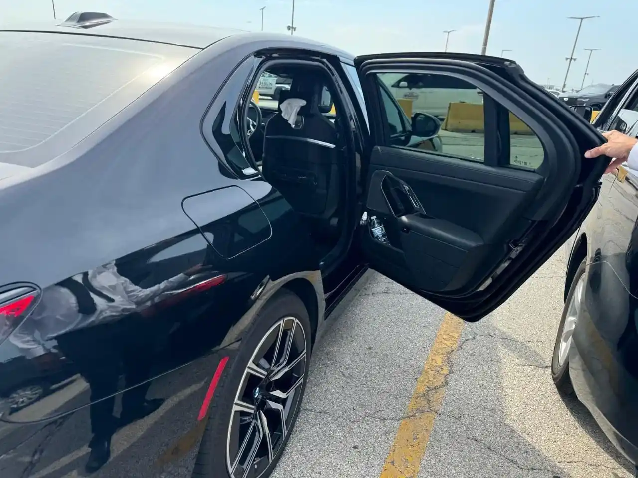 BMW Side Interior View