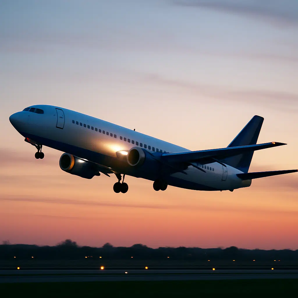 airplane flying