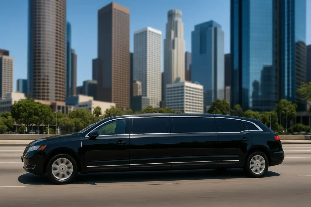 limousine driving