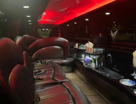 Red Limousine Interior