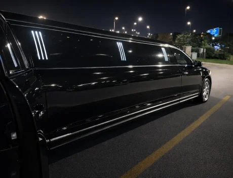 Luxury Black Limousine