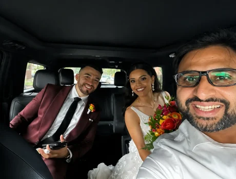 Professional wedding chauffeurs