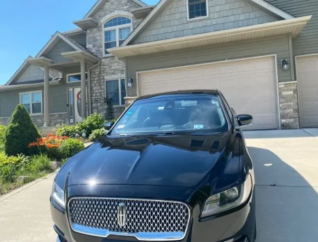 Lincoln Continental front top view