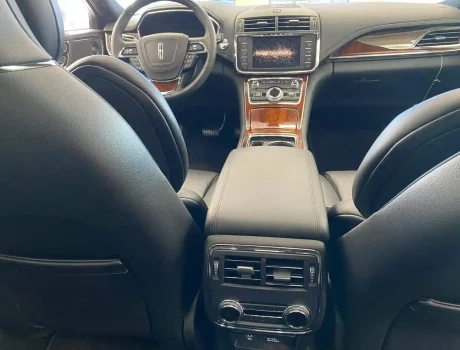 lincoln car interior