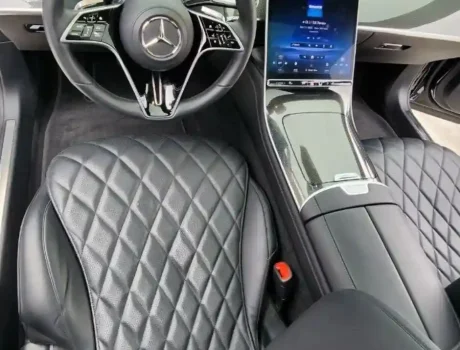 mercedes car interior