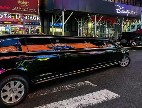sleek limousine